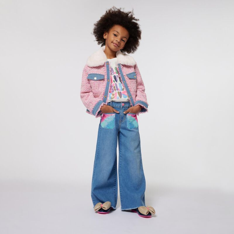 Billieblush Sequin Pocket Jeans 3Y - 10Y image number 1